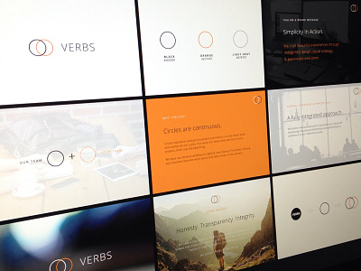 VERBS - Branding Board