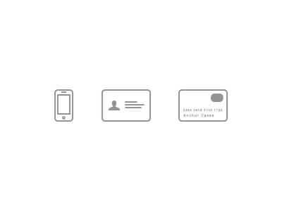 Anchor icons
