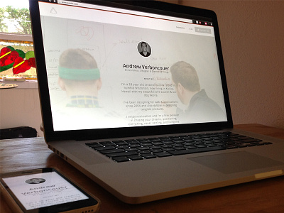 AV blog designer personal site portfolio wordpress