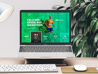 Cellcom Marathon Website 26.2 endurance event event website marathon marathon website run running website