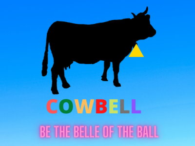 Cowbell app branding design graphic design logo