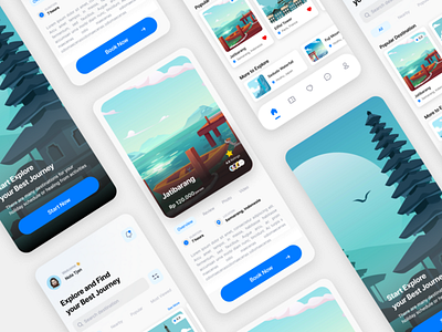 ✈️ Travel Mobile App 3d application bank app best design branding design graphic design illustration inspiration logo mobile app motion graphics popular design the best ui travel travel mobile app ui ui design uiuxdesign ux