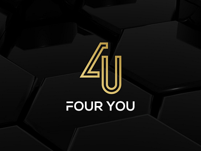 4U LOGO app branding design designer graphic design icon illustration logo ui vector