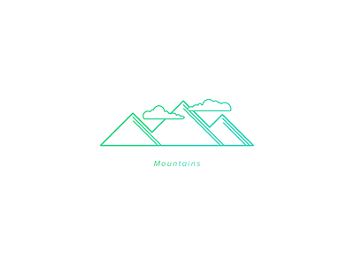 #powder - mountains icon icon set mountains powder snow