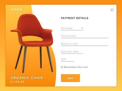 Daily UI Challenge #002 | Credit Card Checkout 002 challenge checkout credit card dailyui