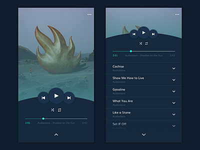 Daily UI Challenge #009 | Music Player