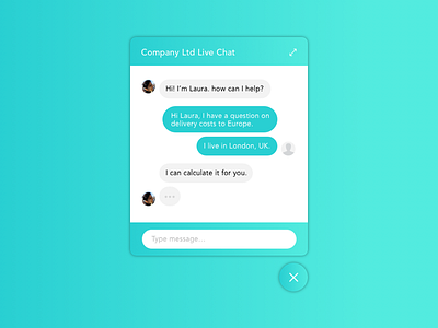 Daily UI Challenge #013 | Direct Messaging 013 challenge chat customer care dailyui direct messaging message