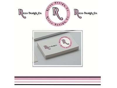 Rizzo Design Co. branding business card graphic design logo typography