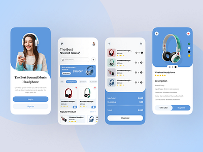 Headphone Products App