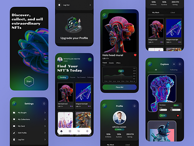 NFT Marketplace Mobile App