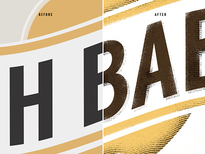 Before & After - Its all about the details branding details distressed edit effects illustrator logo photoshop polish vector