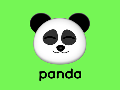 Panda logo dailylogo dailylogochallenge design graphic design logo