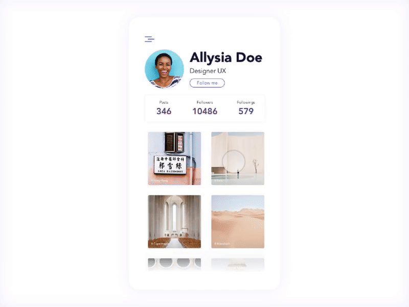 Hello Dribbble ! app ios minimalism mobile modern sketch ui ux