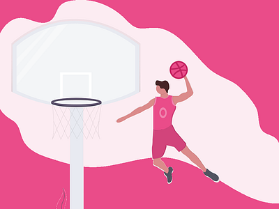 Dribbble invitation x 2 debut draft drafted hello invitation invite player