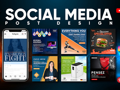 Social media ad design