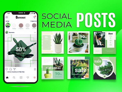 Social media post design