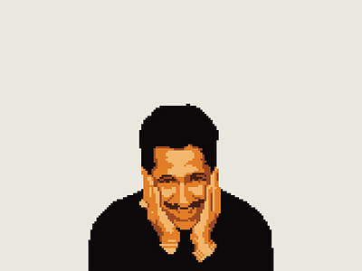 Khaled 8bit algeria character jazz khaled music pixel pixel perfect portrait rai