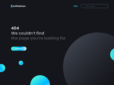 404 landing page