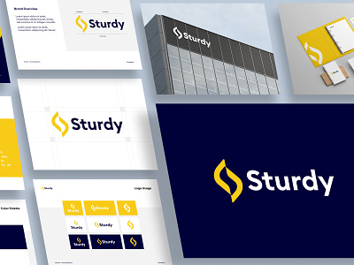 Sturdy - Electronic Material Factory Logo Design