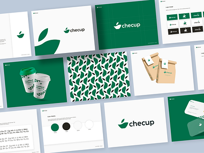 checup - beverage company logo branding