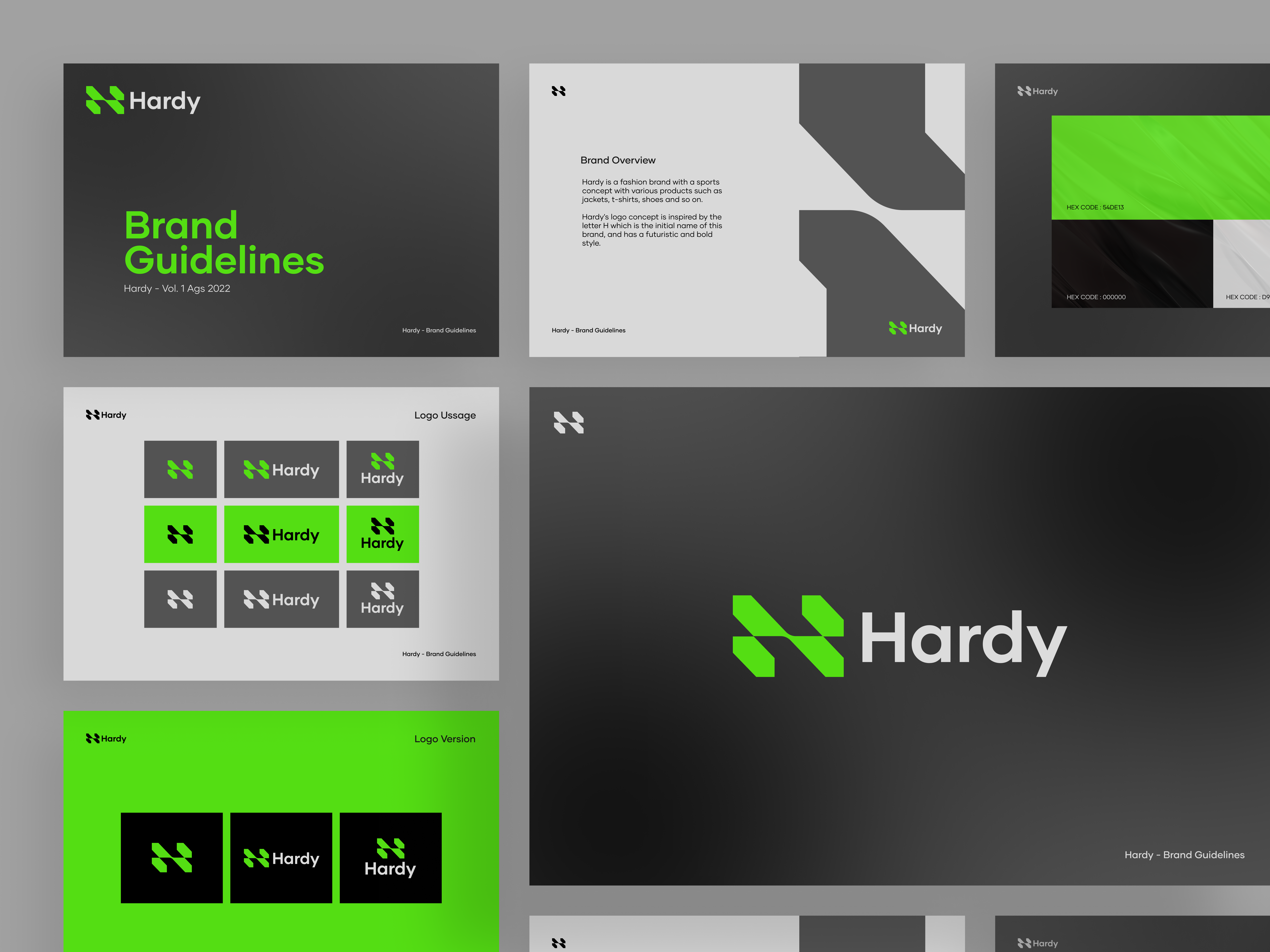 Hardy Sport Fashion - Logo Branding by Agam Setiawan for Keitoto on Dribbble