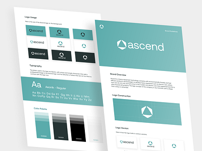 Ascend - Tecnology Logo Branding