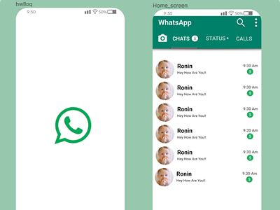 WhatsApp UI figma graphic design ui whatsapp