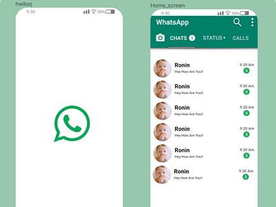 WhatsApp UI