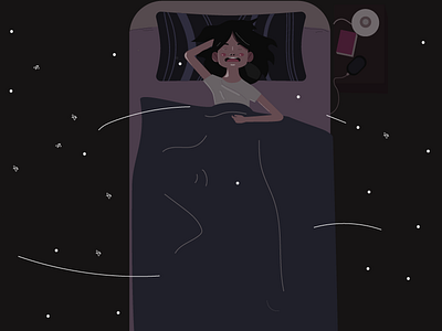 Sweet dreams bedroom character design dreams magic space stars sweet dreams