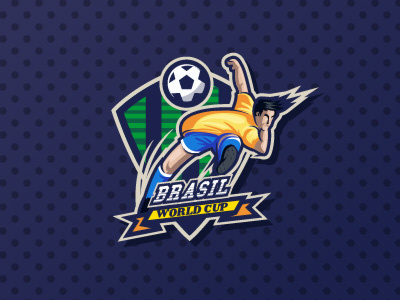 Soccer Crest Brasil brasil crest icon logo worldcup