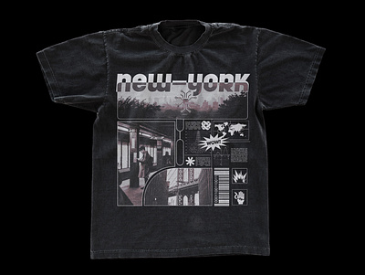 REGIONAL GOTHIC NEW YORK - T-Shirt Design 36daysoftype art branding design designinspiration gfxmob graphic design portfolio shirt design t shirt
