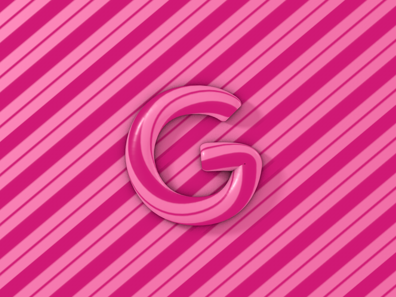 360 Days of Type - G 360daysoftype-g typelovers type illustration illustrator 3d c4d creatives graphicdesign womenofillustration 360daysoftype