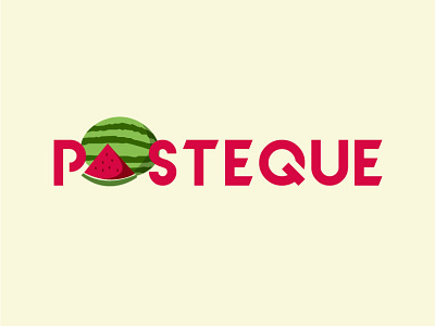 Logo Pastèque logo vector