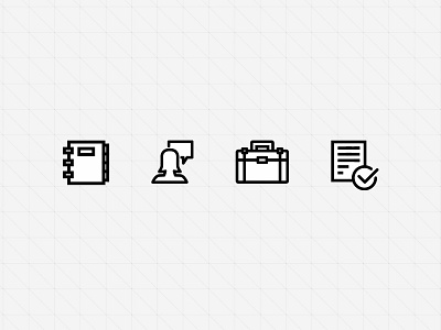 Web Icons agenda icons register speaker travel website