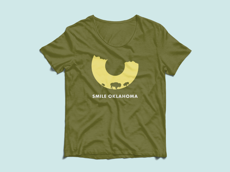 Oklahoma T-Shirts buffalo oklahoma orthodontist plant sunset t shirts