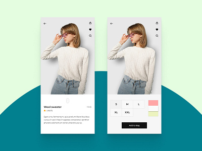 Daily UI - E-comerce Shop (Single Item) - 012