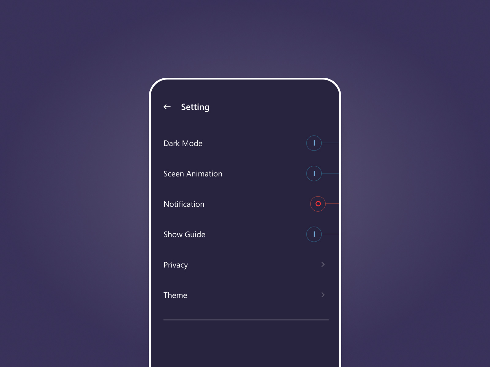 Daily UI - On/Off Switch - 015 by Aldo Rivaldi on Dribbble
