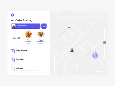 Daily UI - Location Tracker - 020