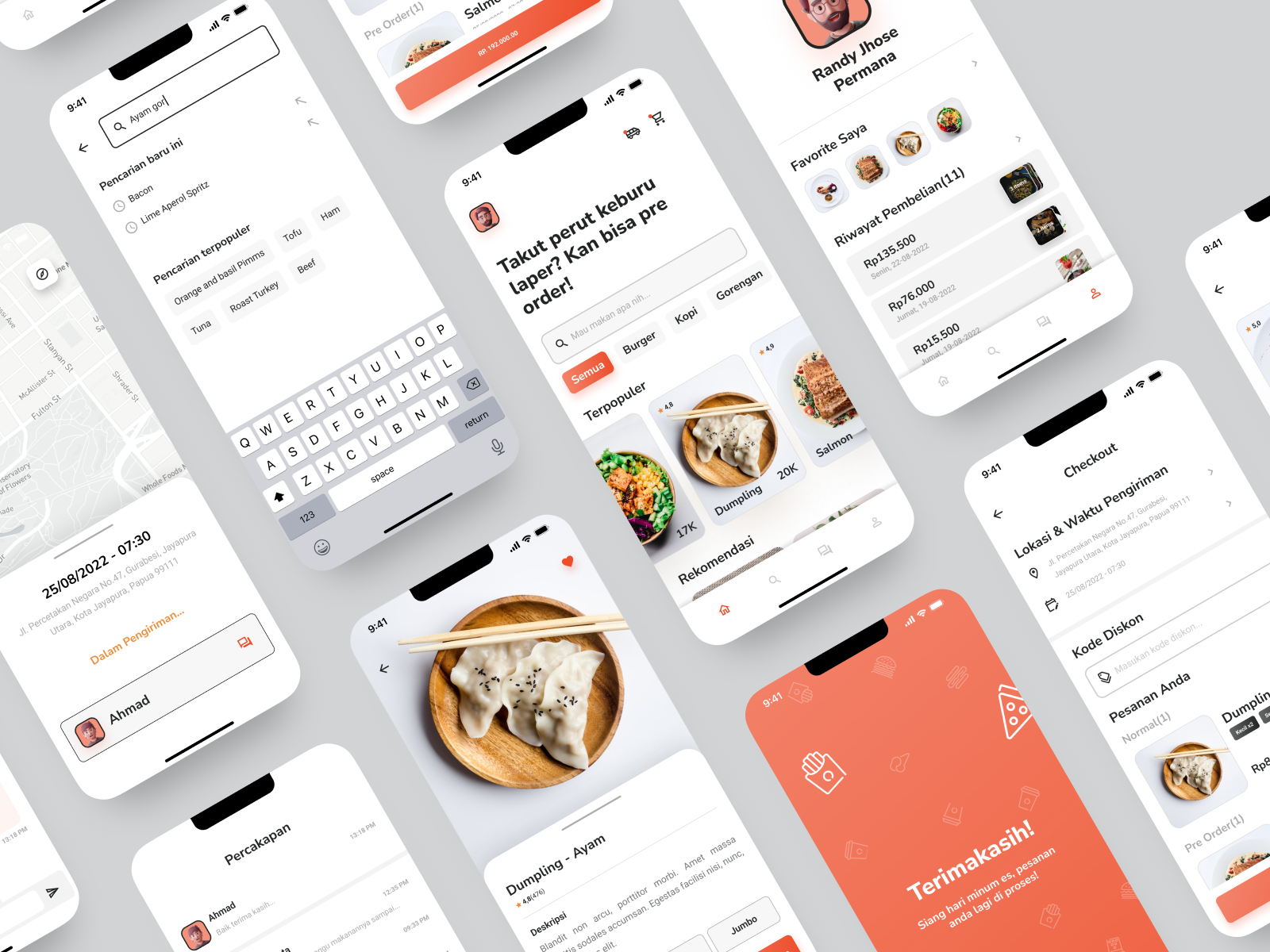 Pre-Order Food App by Aldo Rivaldi on Dribbble