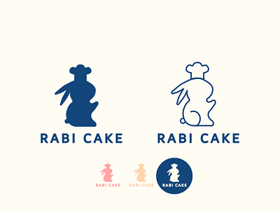 RabiCake bakery branding cake rabbit