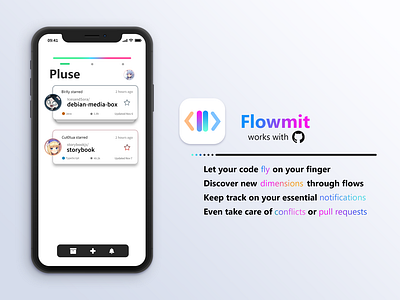 Flowmit App prototype design