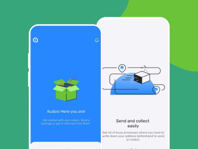 Delivery App in India app deliveryservice ui