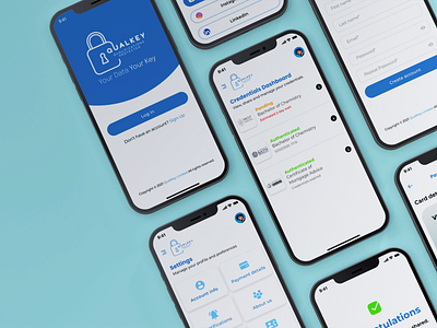 QualKey - blockchain certifications app