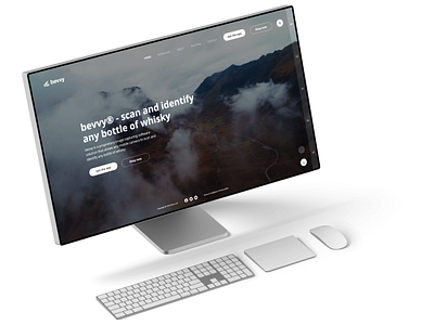 bevvy Website branding design ui ux