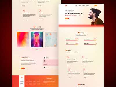 Portfolio Web Template