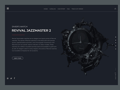 Website for watches.