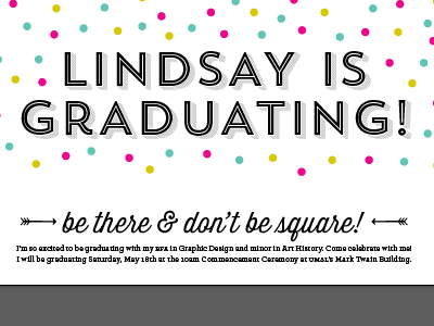 graduation! vector illustrator lindsay johnson graduation typography