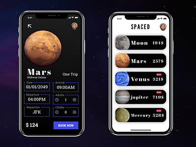 #SPACEDchallenge book booking ios iphone iphonex mars moon space spacedchallenge travel trip