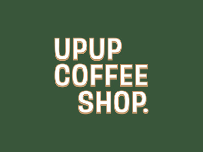 UPUP COFFEE SHOP branding design futurecommanddesignoffice hiroshima japan logo vector