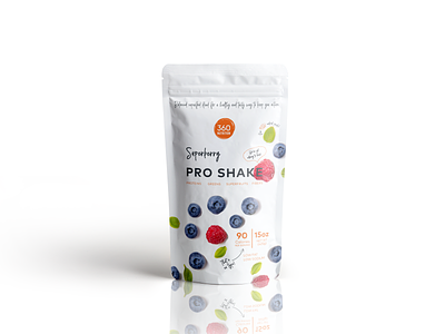 360 Nutrition Package Concept branding cpg design futurecommanddesignoffice package design pouch visual language